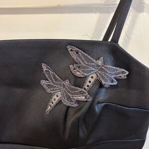 Hugo Buscati for Victoria's Secret Vintage 90s/Y2K Mini Dress dragonfly appliqué